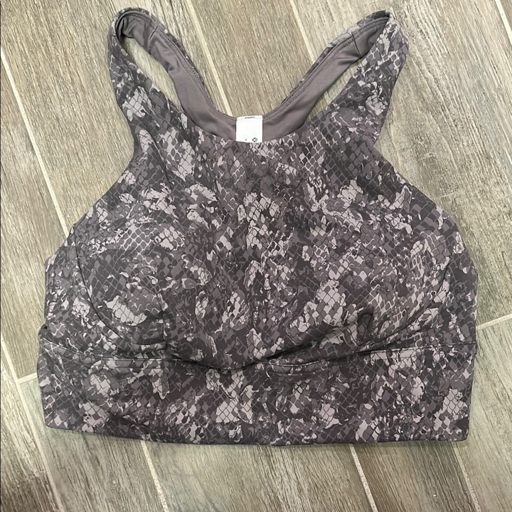 Gray Lululemon Sports Bra